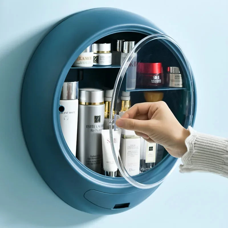 Caja Organizador Cosméticos Vertical Transparente