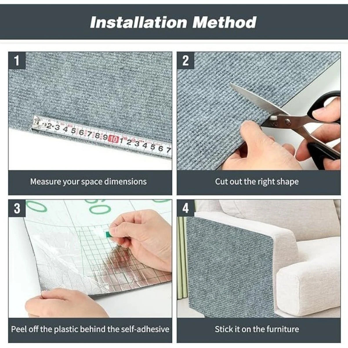 Alfombra Rascador Felino Protegida Extra